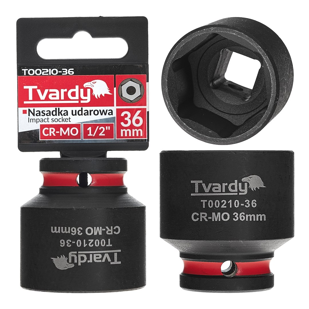 Nástrčkový klíč 1/2 6-hranný 36 mm CR-MO – celkový pohled