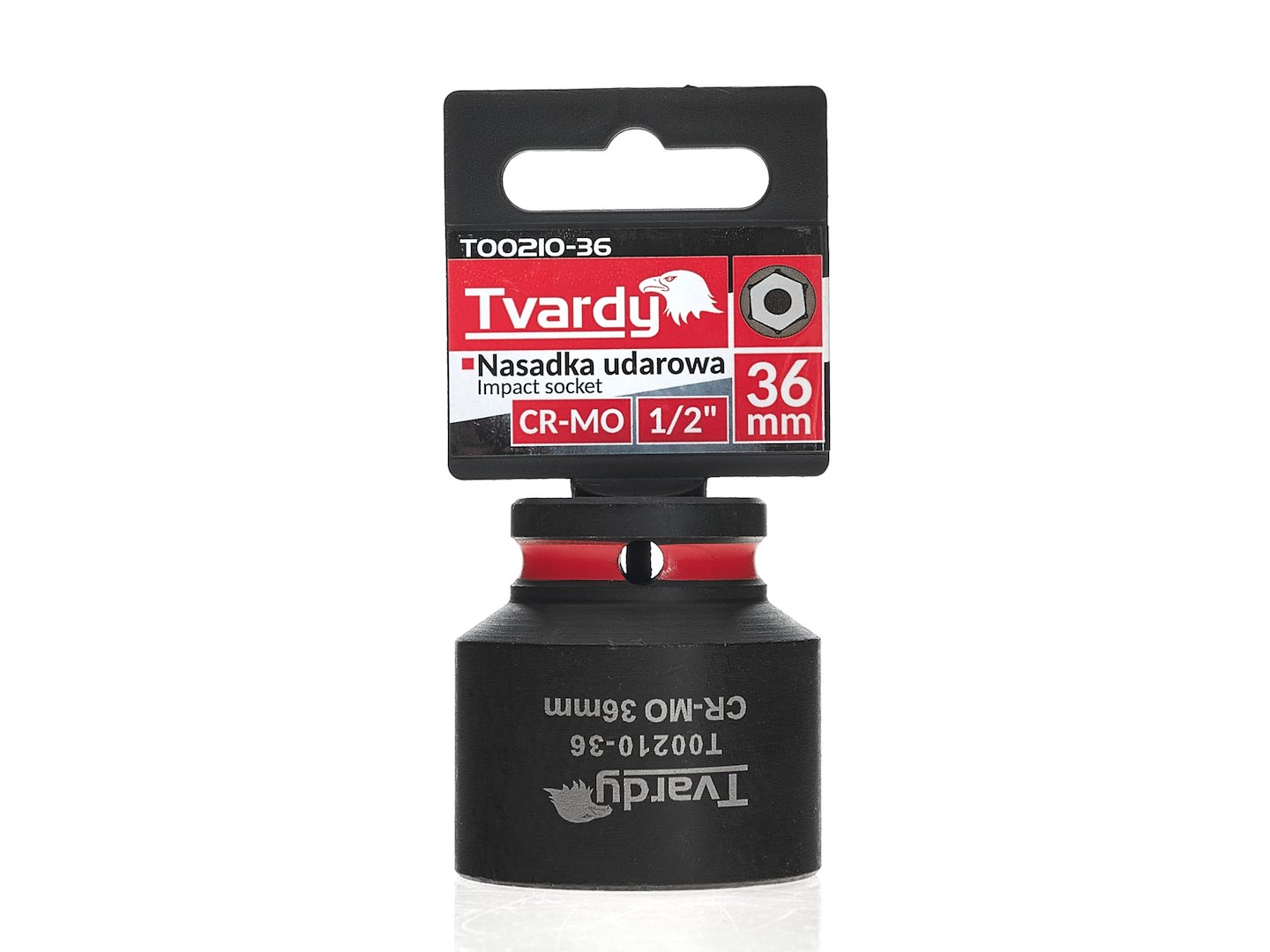 Nástrčkový klíč 1/2" 6-hranný 36 mm CR-MO (12/48) – Geko 4