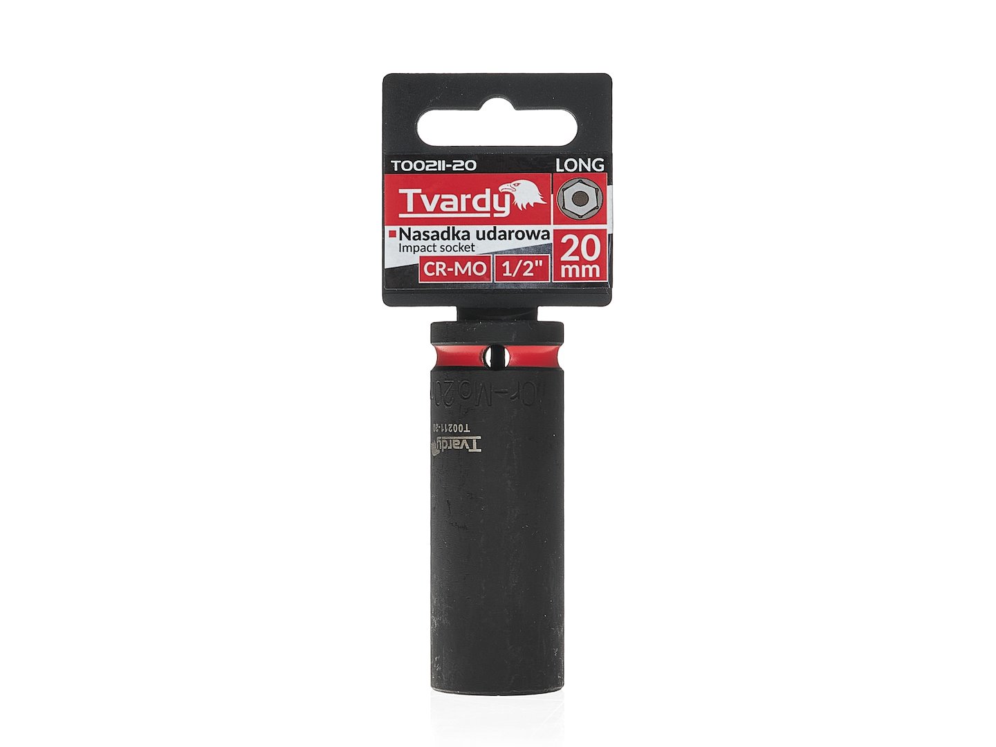 Dlouhá nástrčná hlavice 1/2" 6-hranná 20 mm CR-MO 4