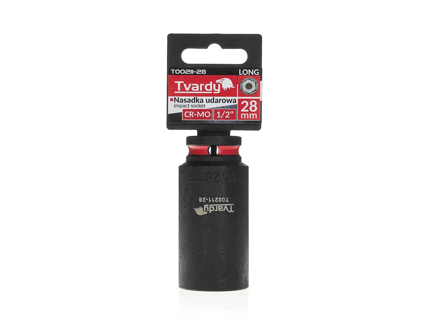 Dlouhá nástrčná hlavice 1/2" 6-hranná 28 mm CR-MO Geko 4