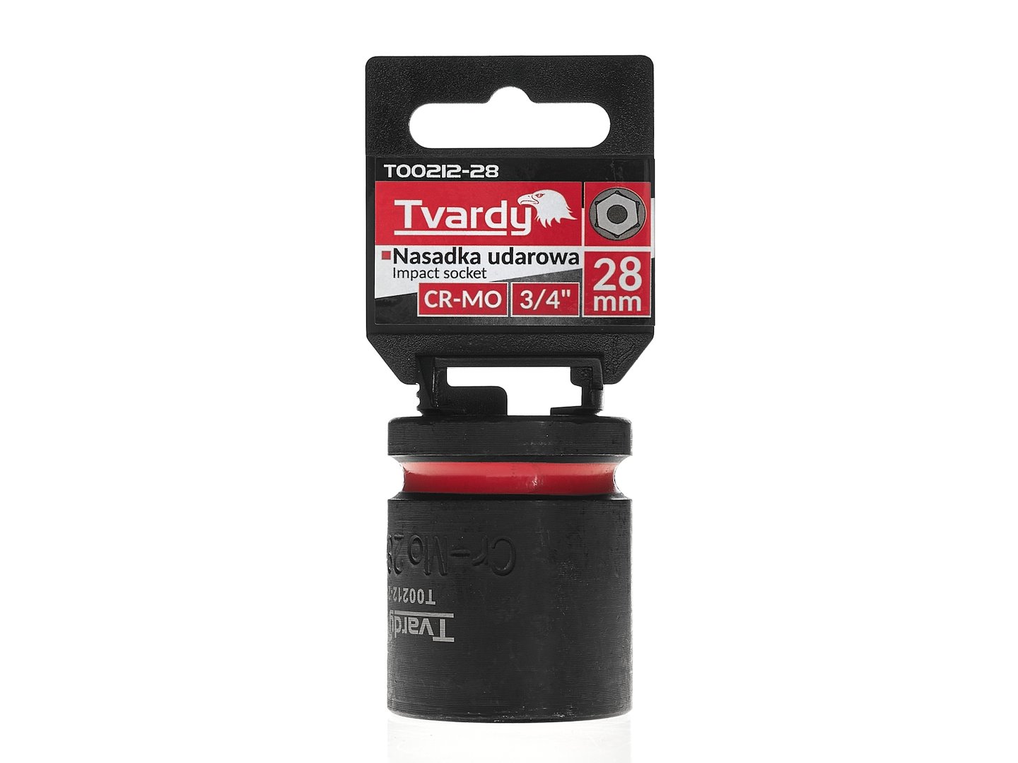Nástrčkový klíč 3/4" 6-hranný 28 mm CR-MO (6/48) – Geko 4