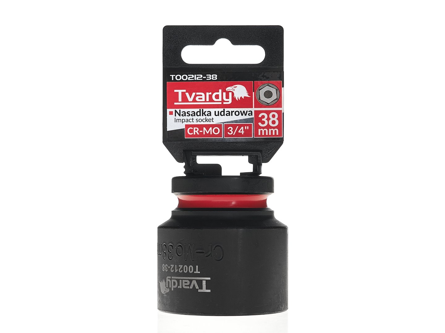 Nástrčkový klíč 3/4" 6-hranný 38 mm CR-MO (4/16) – Geko 4