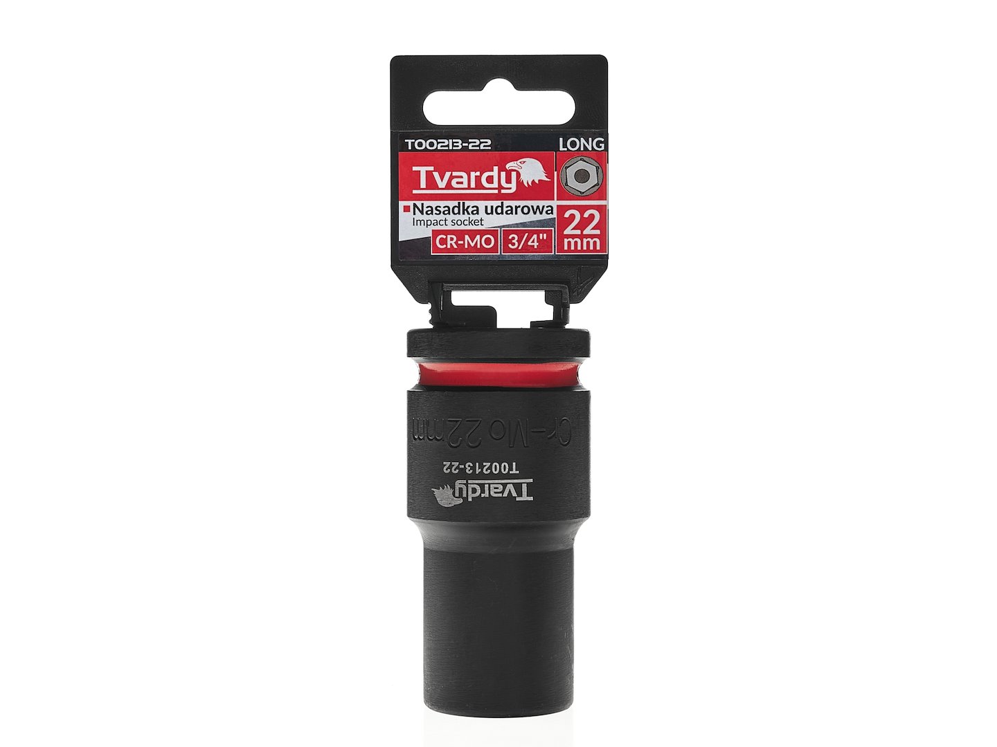 Dlouhá nástrčná hlavice 3/4" 6-hranná 22 mm CR-MO Geko 4