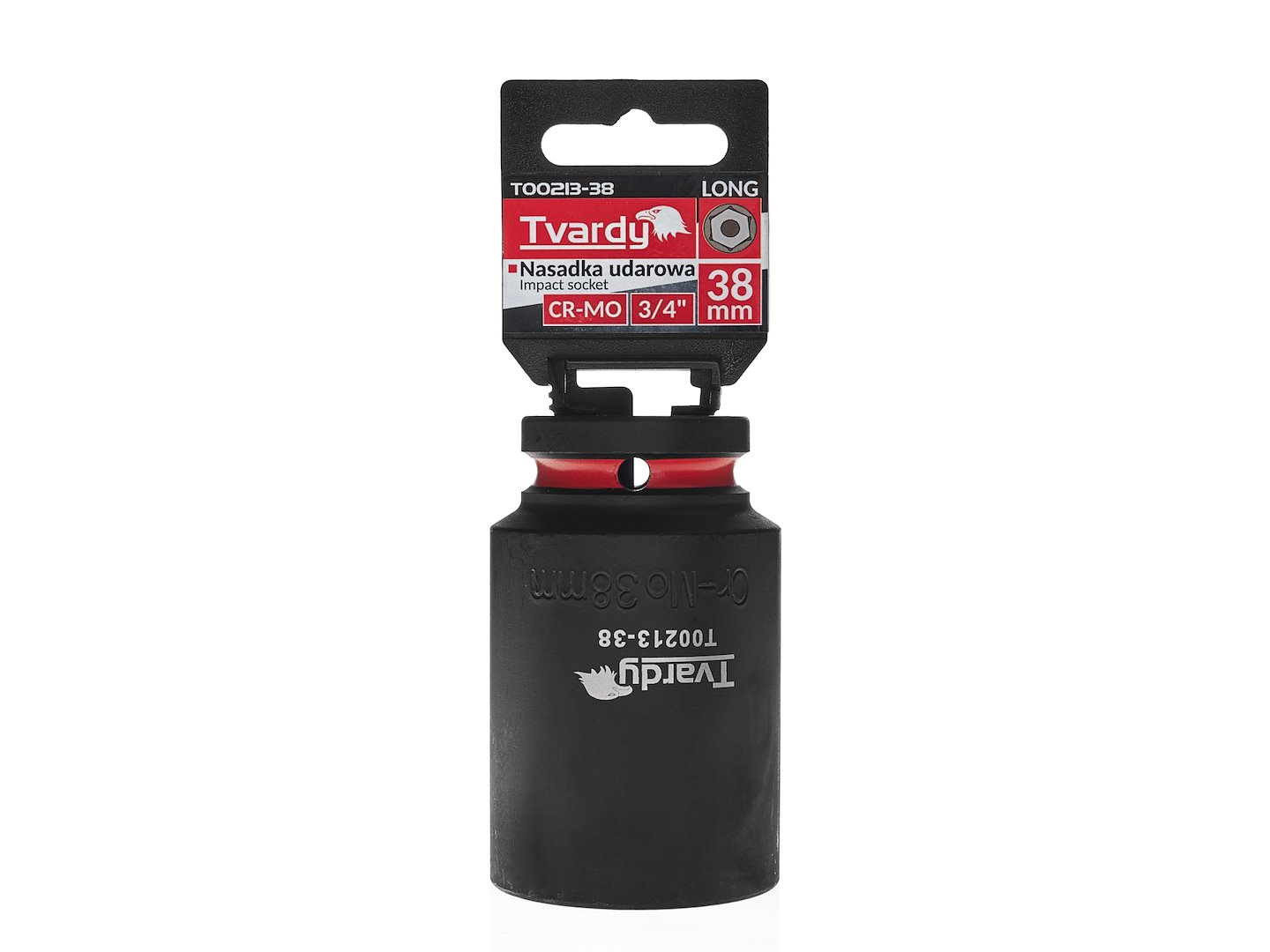 Dlouhá nástrčná hlavice 3/4" 6-hranná 38 mm CR-MO – Geko 4