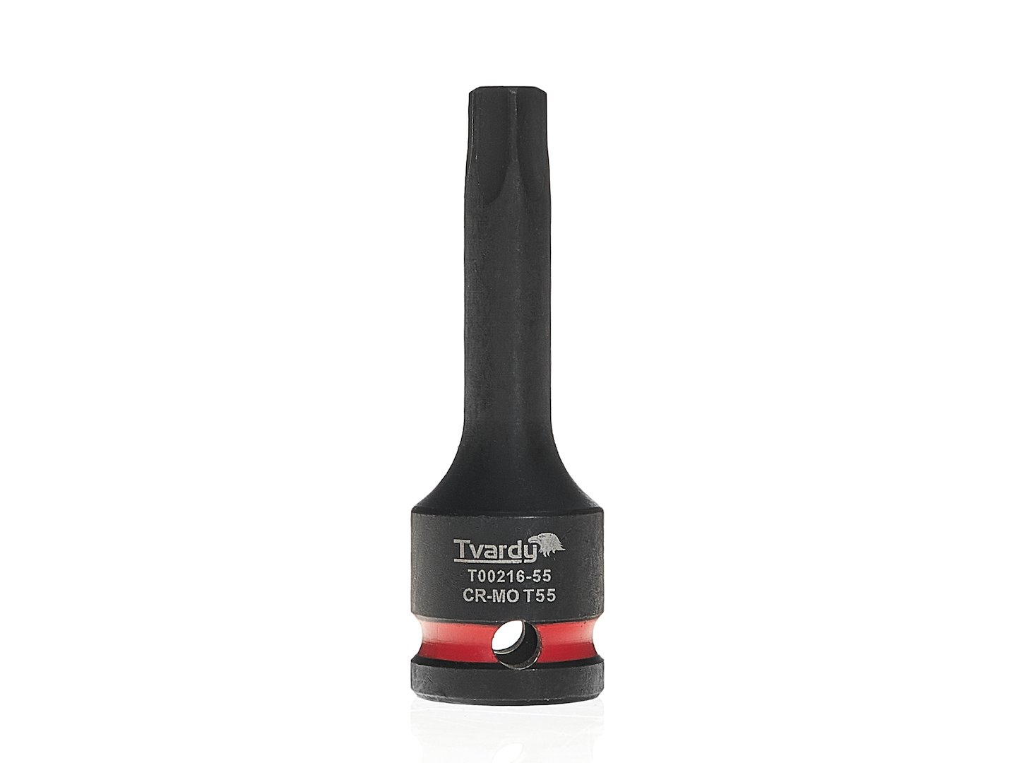 Nástrčkový klíč TORX 1/2 T55 CR-MO – detail profilu TORX