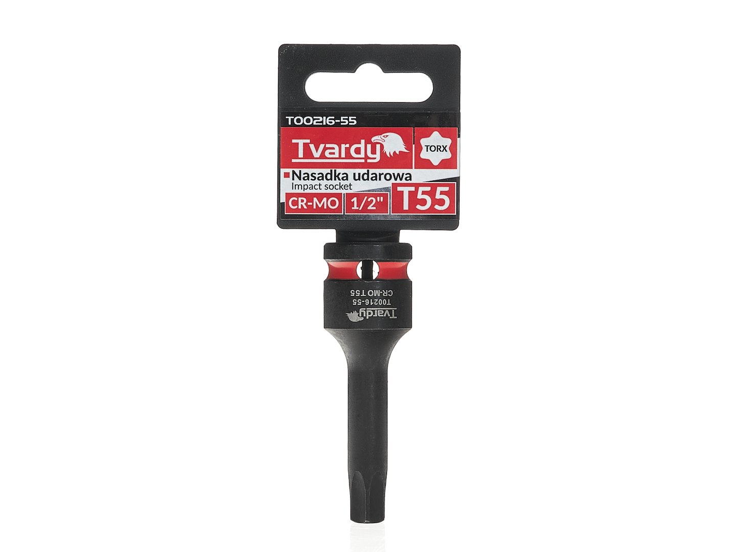 Nástrčkový klíč TORX 1/2" T55 CR-MO (10/100) – Geko 4