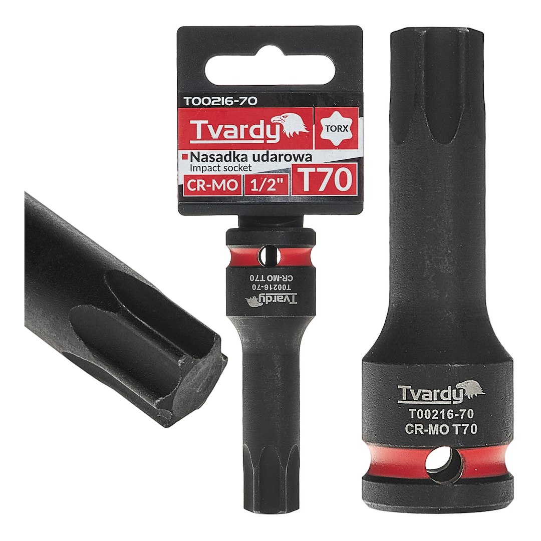 Nástrčkový klíč TORX T70 CR-MO – celkový pohled