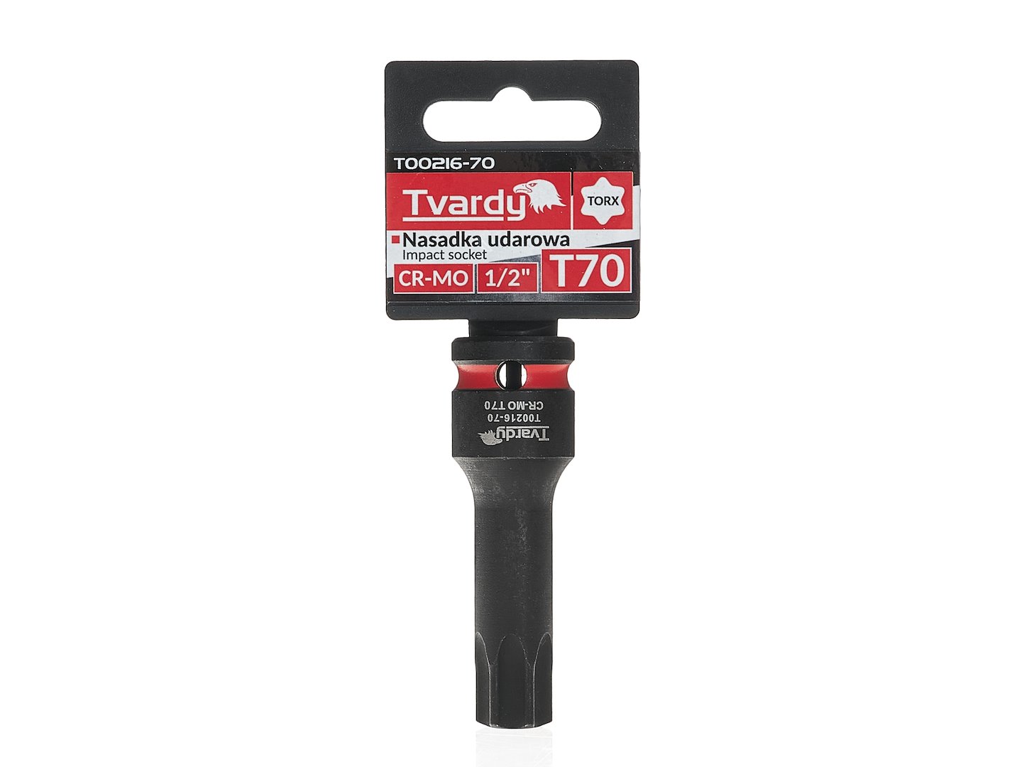 Nástrčkový klíč TORX 1/2" T70 CR-MO (10/100) – Geko 4