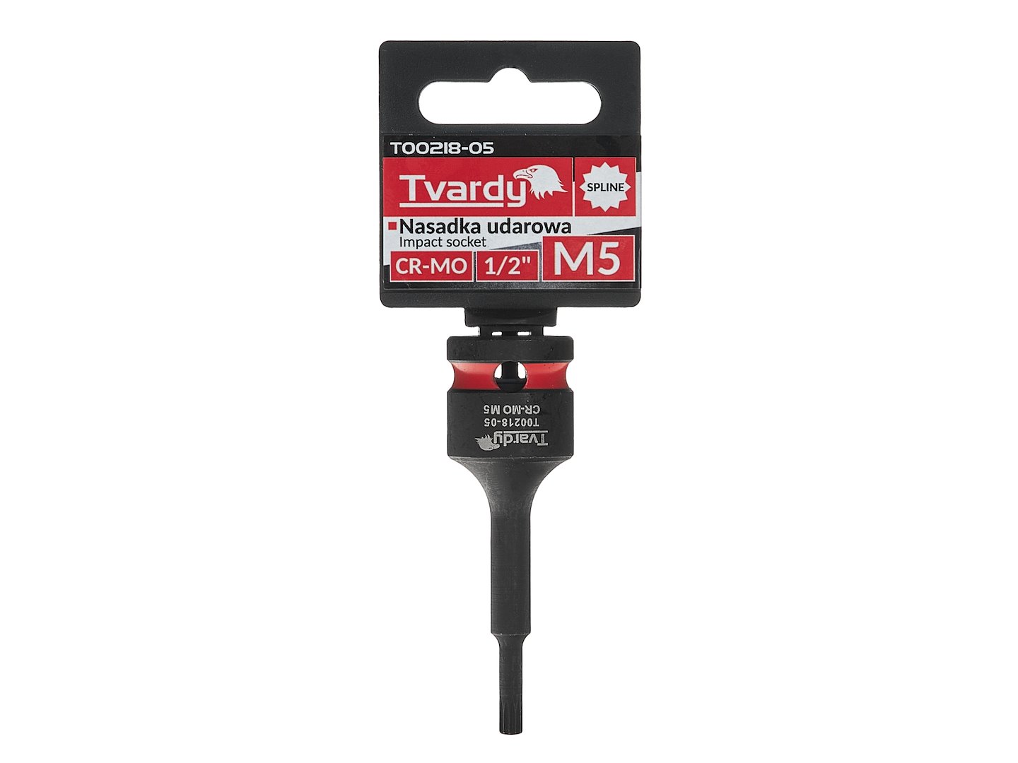 Nástrčkový klíč SPLINE 1/2" M5 CR-MO (10/100) – Geko 4