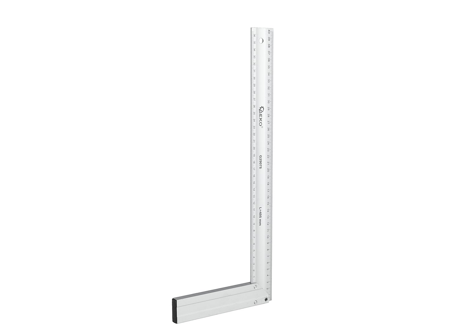 Stavební truhlářský úhelník 400 mm ALU – úhel 60° v praxi