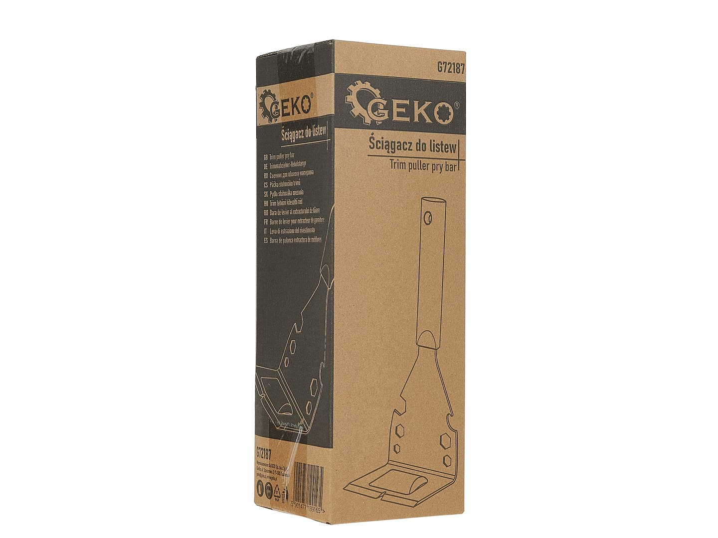 Univerzální stahovač lišt GEKO (16 ks v balení) 7