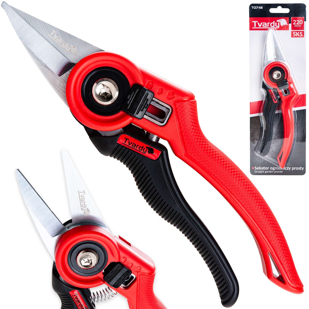 Zahradní nůžky Geko SK5 220 mm – celkový pohled