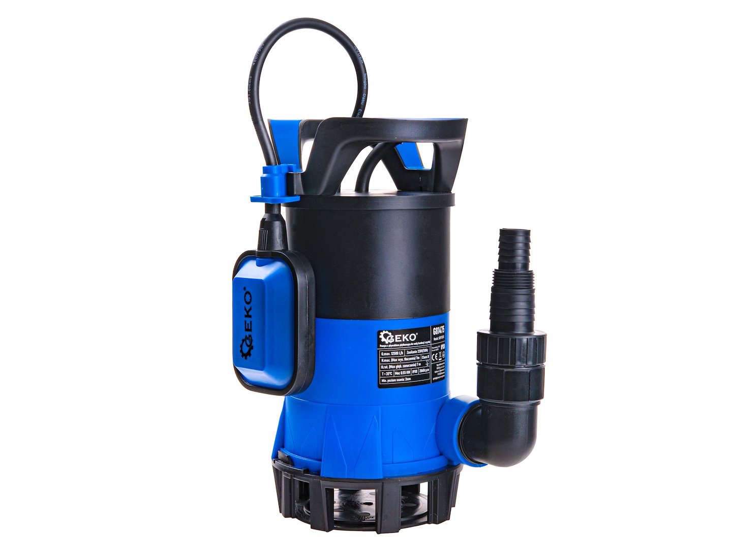Geko plovákové čerpadlo 3v1 550W – plovákový vypínač