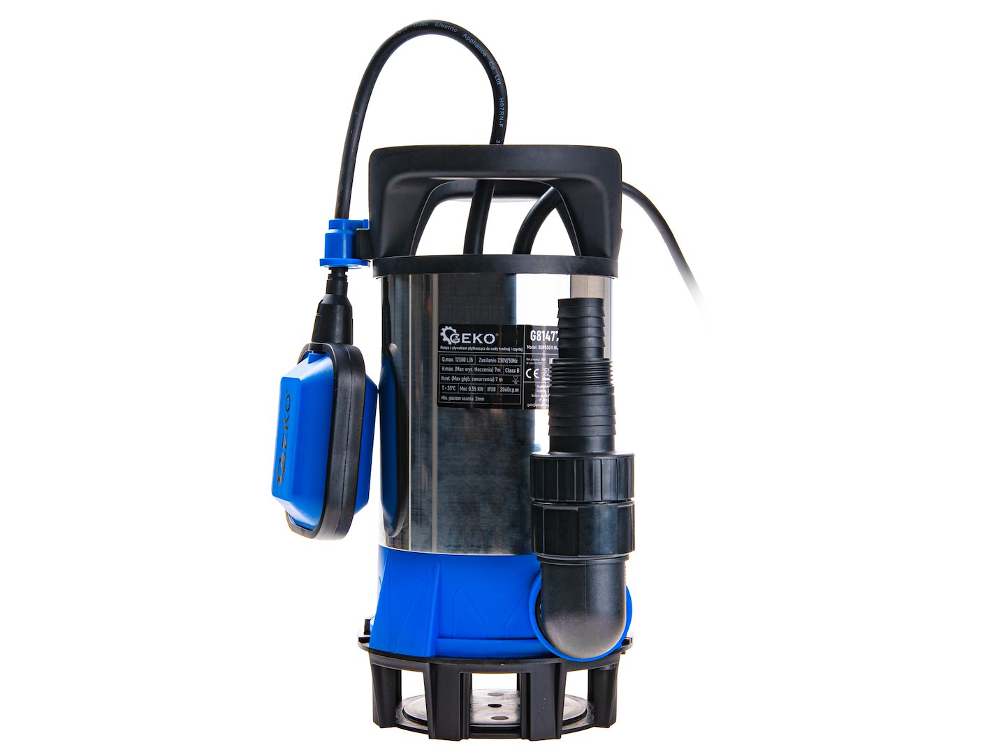 Plovákové čerpadlo Geko 3v1 550W – použití v praxi