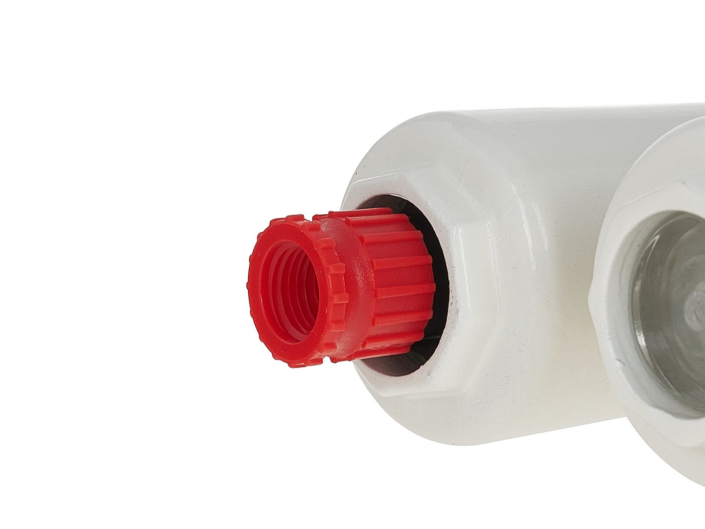 Blok přípravy vzduchu: filtr, odlučovač vody, olejovač 1/4" (20) – Geko 8