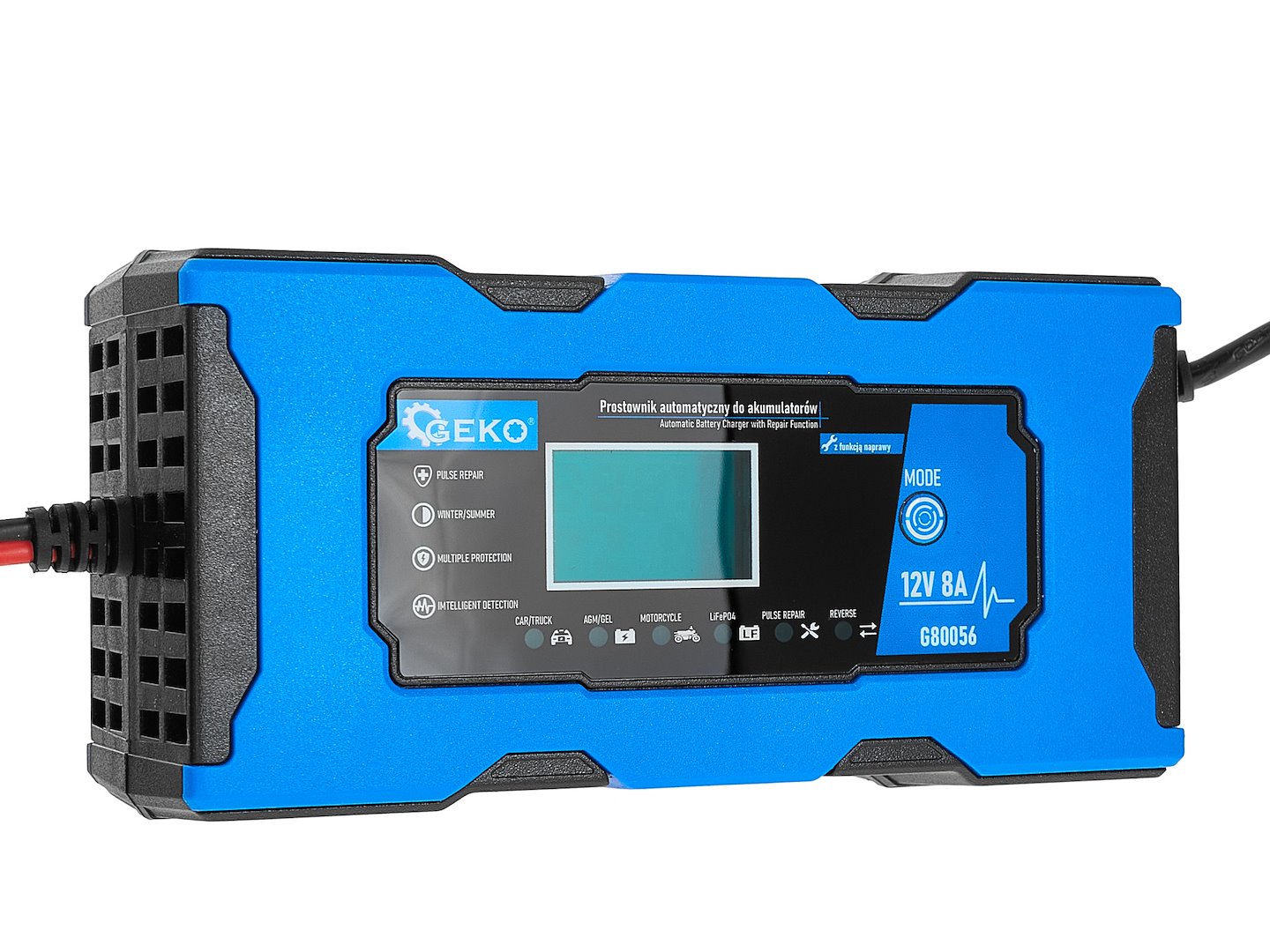 Automatický nabíječ baterií s funkcí opravy 12V 8A (50) 2