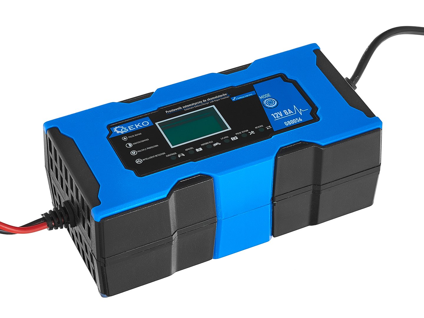 Automatický nabíječ baterií s funkcí opravy 12V 8A (50) 4