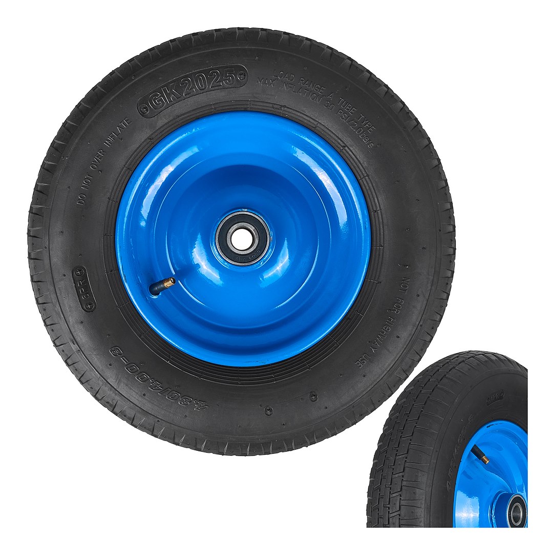 Kolo pro kolečko 4.00-8 6PR fi 20 mm – celkový pohled