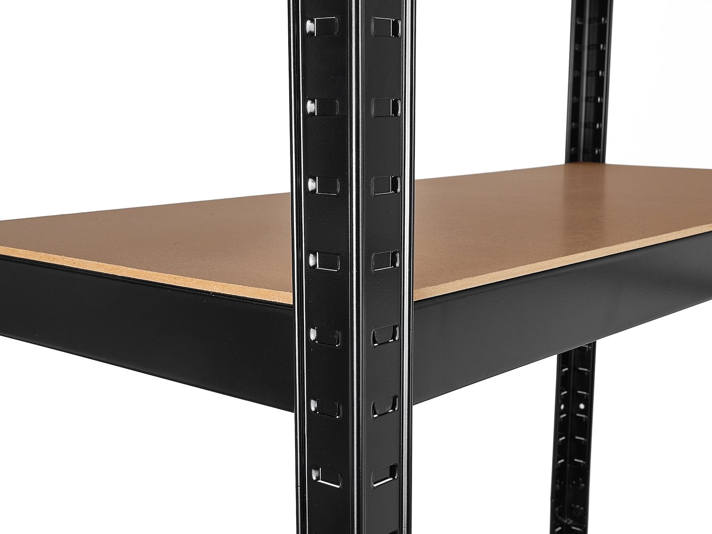 Skladový regál černý 180x40x90cm 265kg zesílený – Geko 7