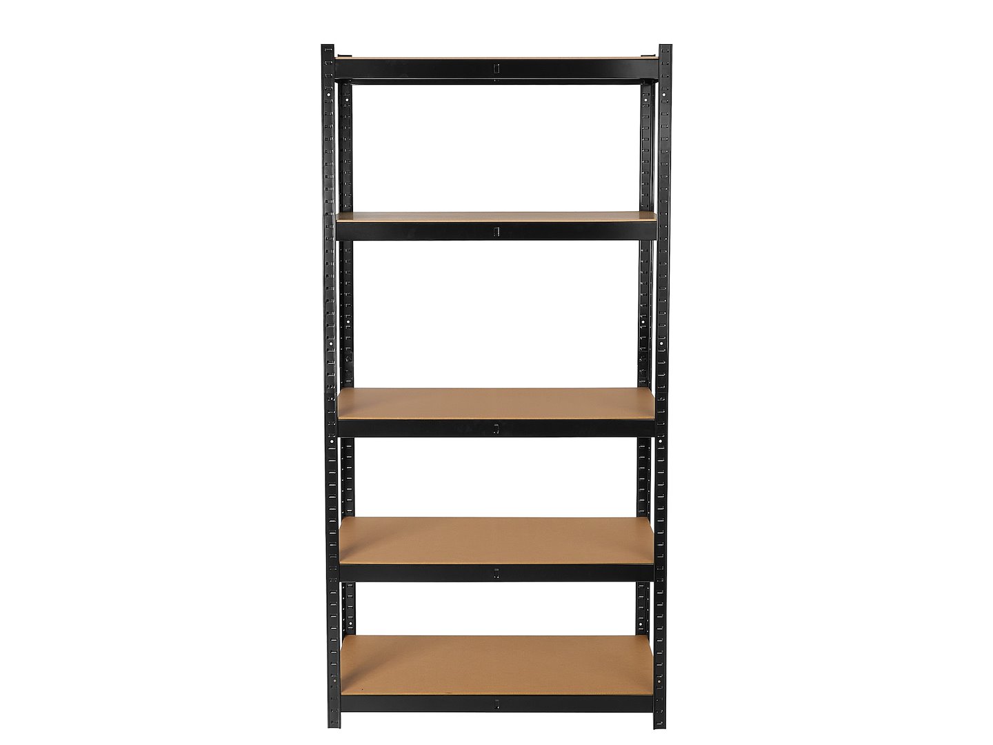 Skladový regál černý 180x40x90cm 265kg zesílený – využití v dílně