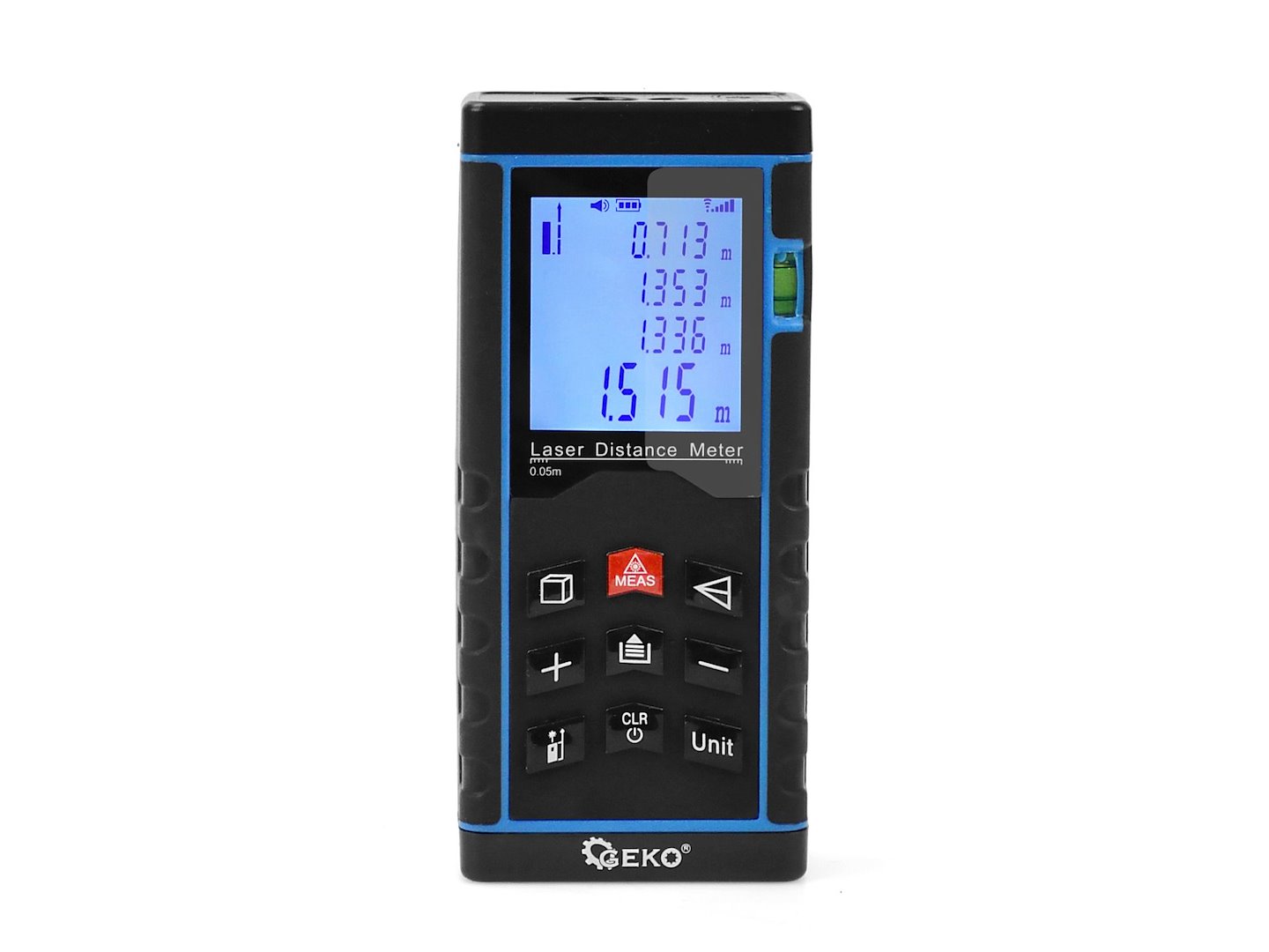 Laserový dálkoměr Geko G03350 – celkový pohled