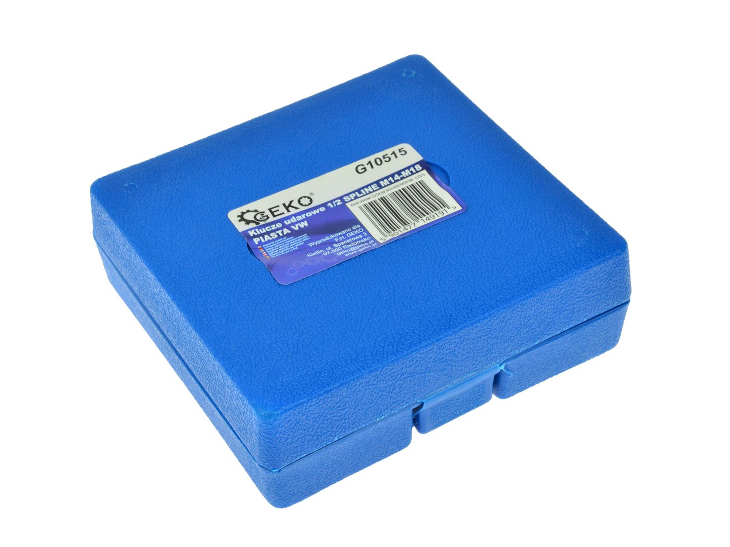 Rázové klíče 1/2" SPLINE M14–M18 náboj VW – sada 20 ks | Geko 4