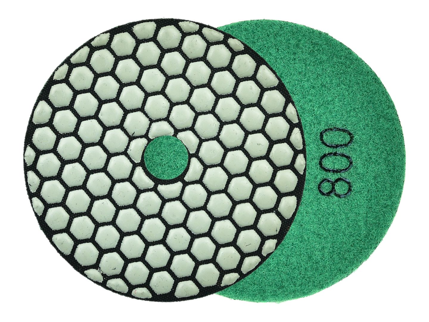 Lešticí kotouč Geko 100 mm GR800 – pohled na kotouč