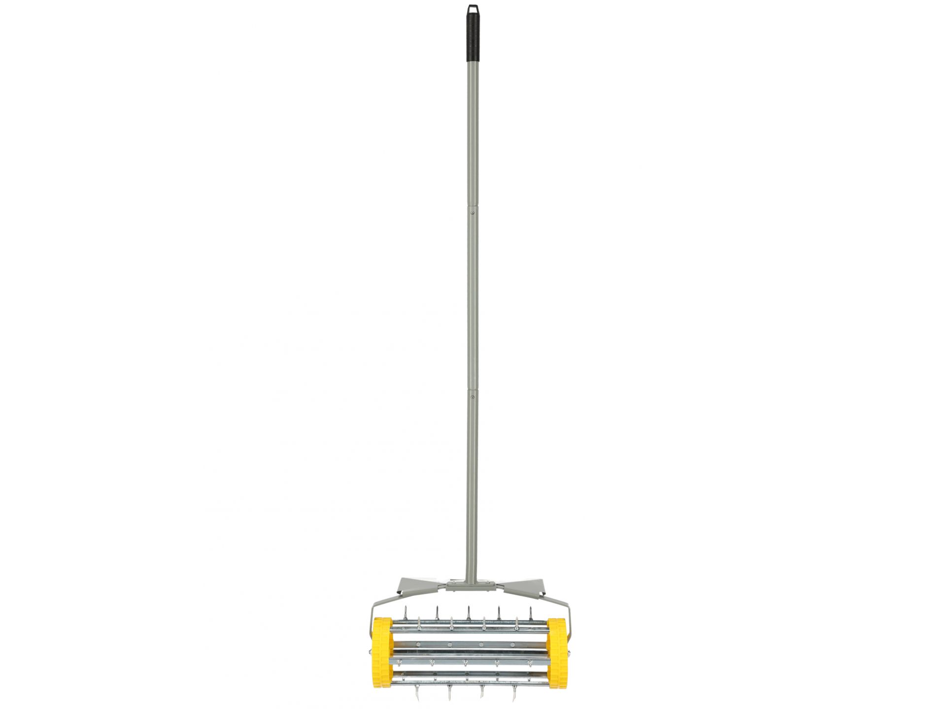 Válcový provzdušňovač trávníku Geko G72069 – ruční, 34 cm záběr, 27 hrotů 7