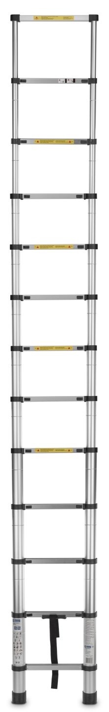 Teleskopický hliníkový žebřík 3,8 m 150 kg (1) 6