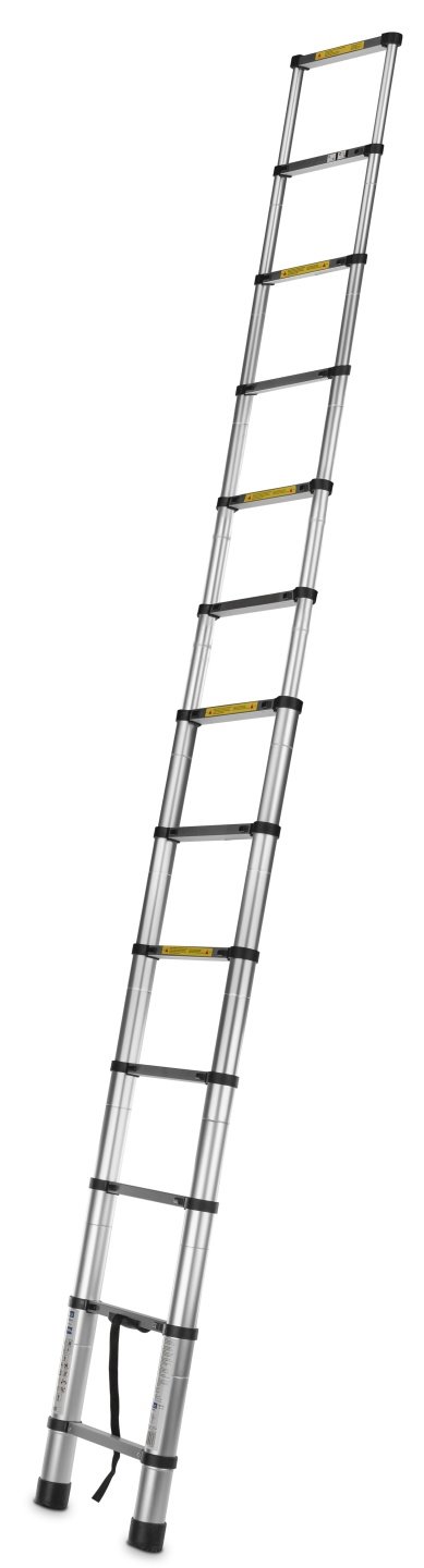 Teleskopický hliníkový žebřík 3,8 m 150 kg (1) 7