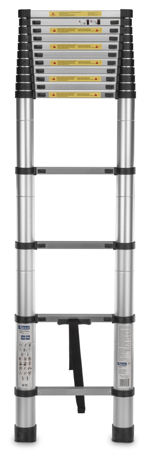 Teleskopický hliníkový žebřík 4,4 m 150 kg (1) 4