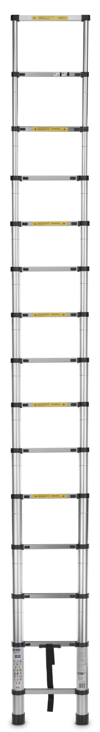 Teleskopický hliníkový žebřík 4,4 m 150 kg (1) 5