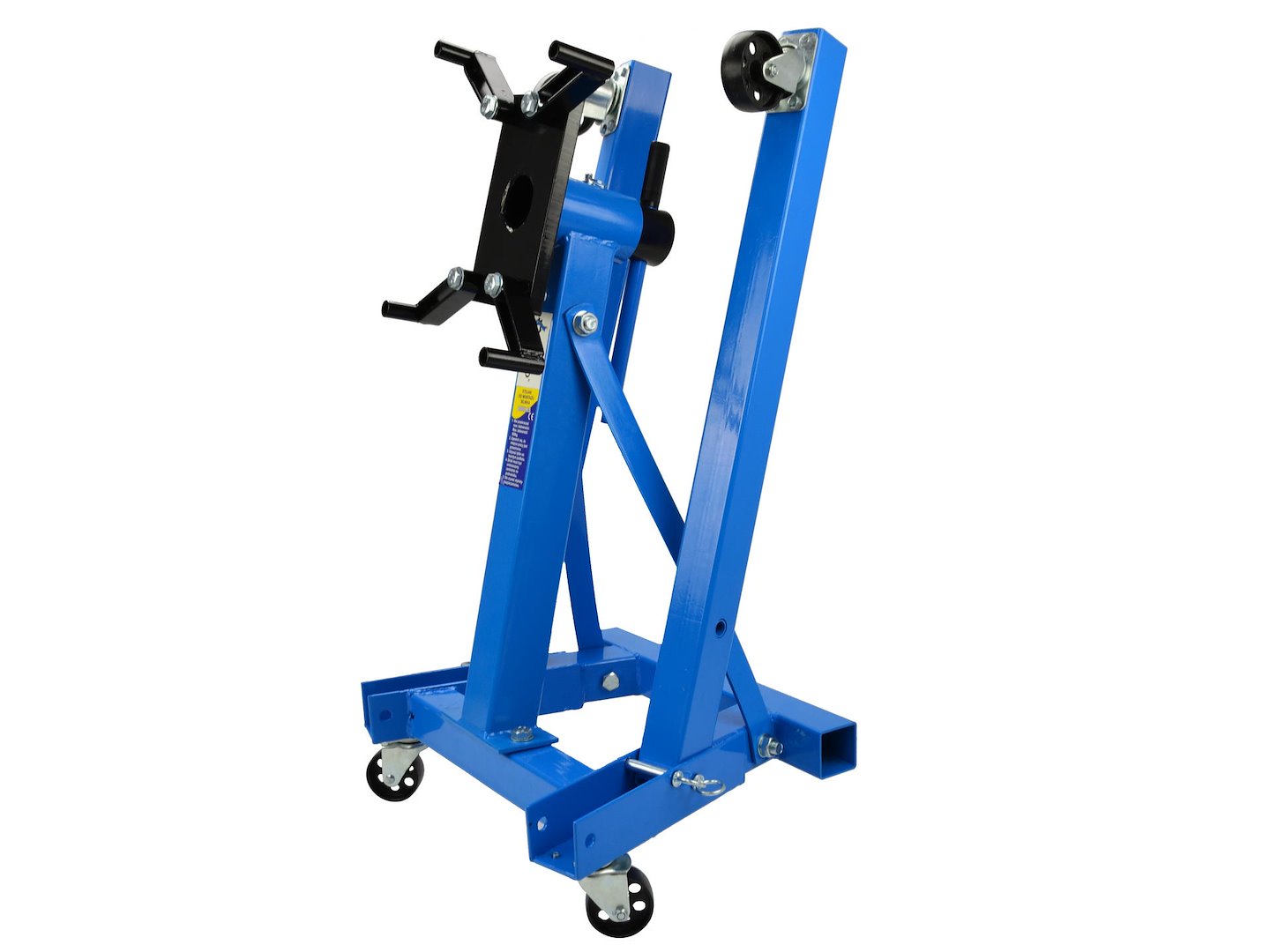 Stojan pro montáž motoru Geko 900kg – detail upínání