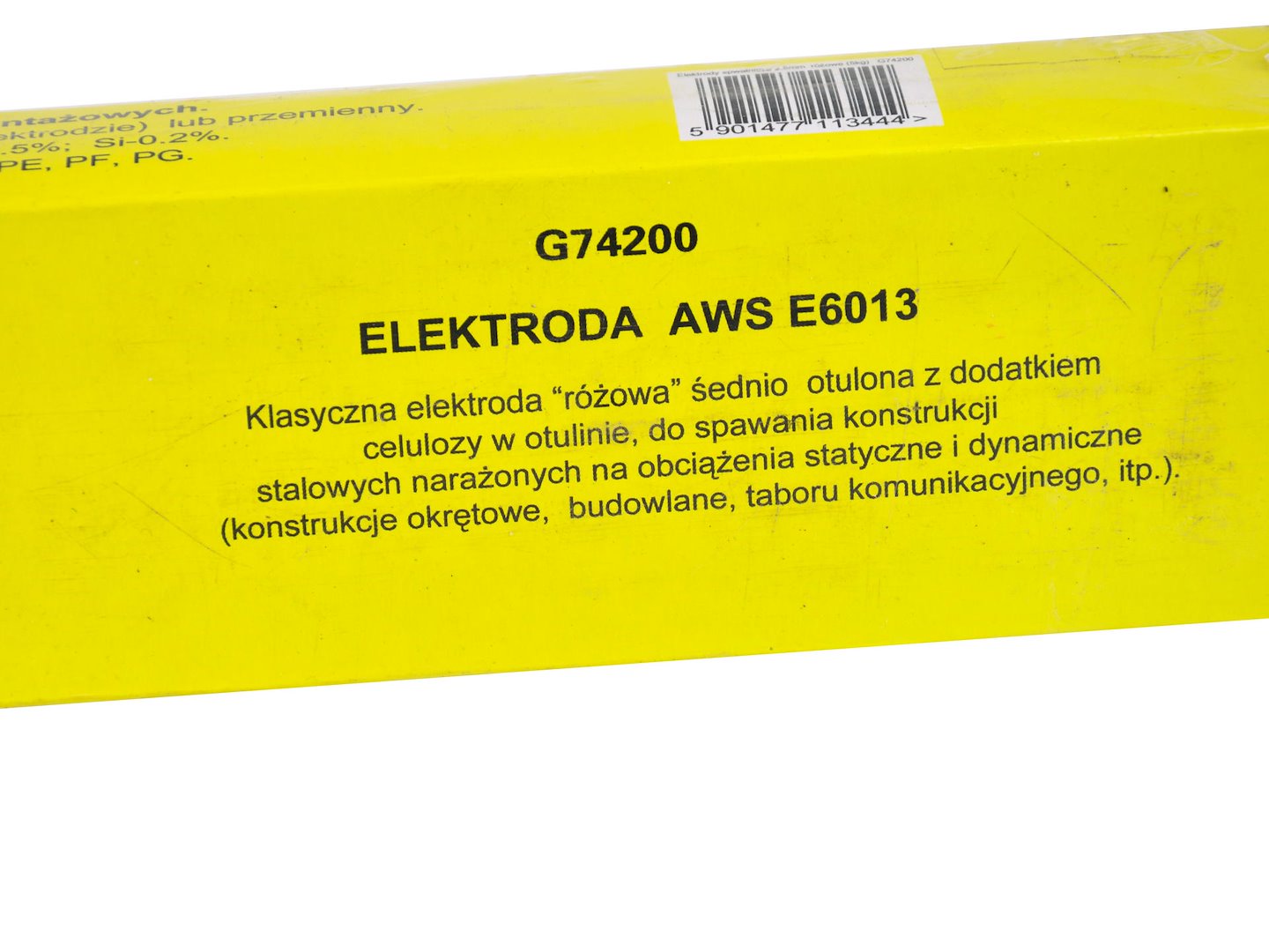 Svařovací elektrody Geko 2,5 mm × 300 mm růžové – balení 2,5 kg 4