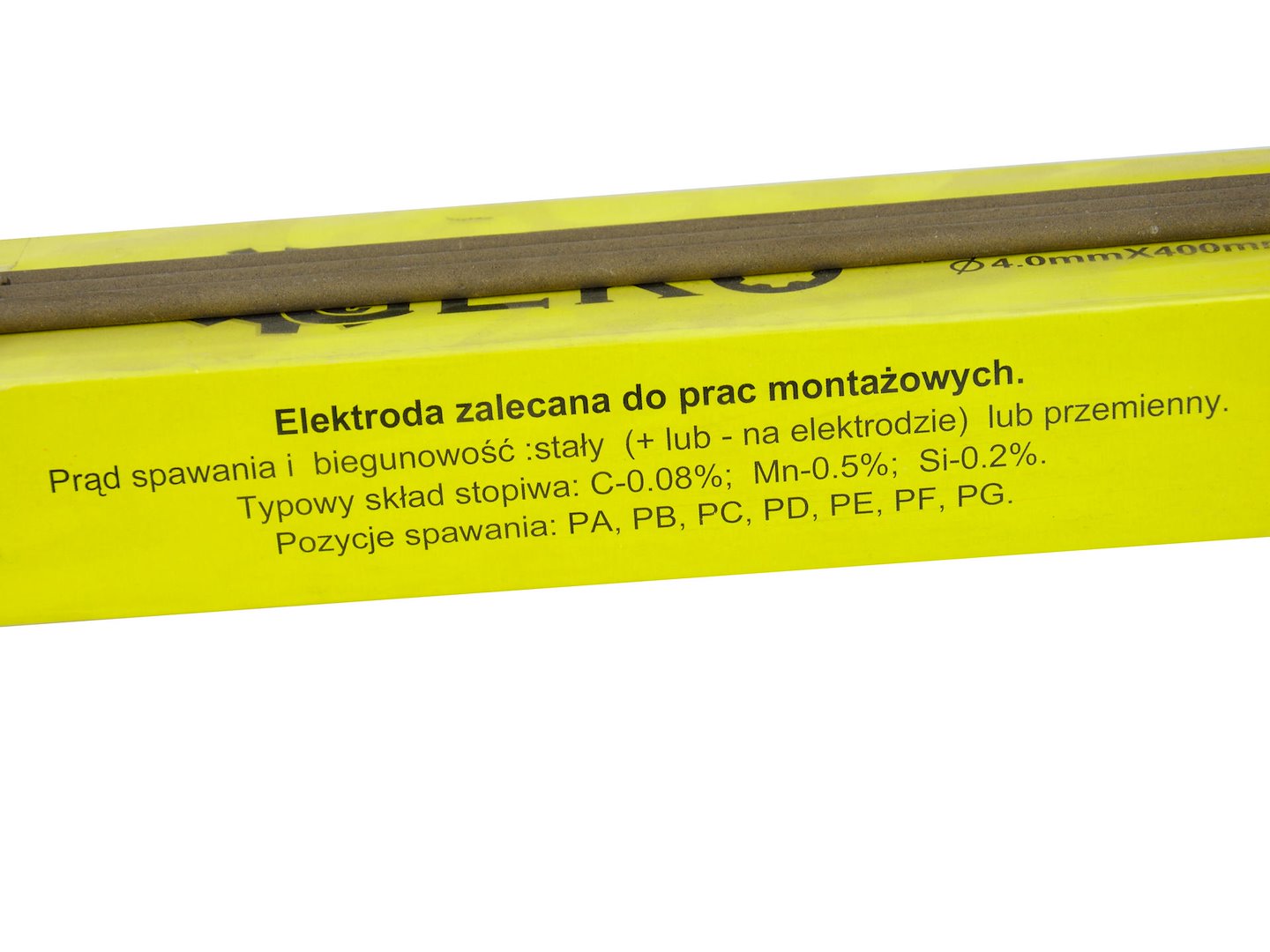 Svařovací elektrody Geko 4 mm × 350 mm – růžový obal kvalita