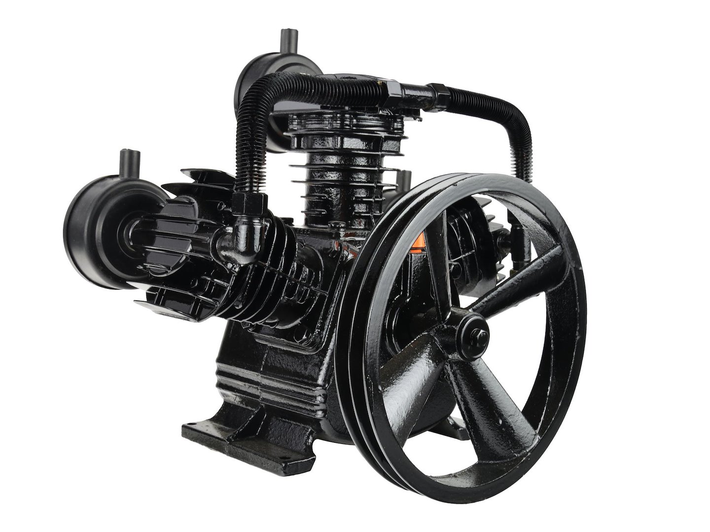 Čerpadlo pro kompresor 3-pístové 5,5HP Geko G80314 – detail konstrukce