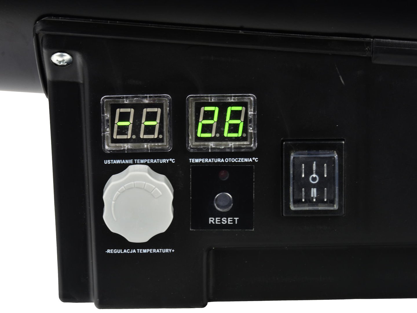 Plynový ohřívač s reduktorem a termostatem 20 kW (1) 5