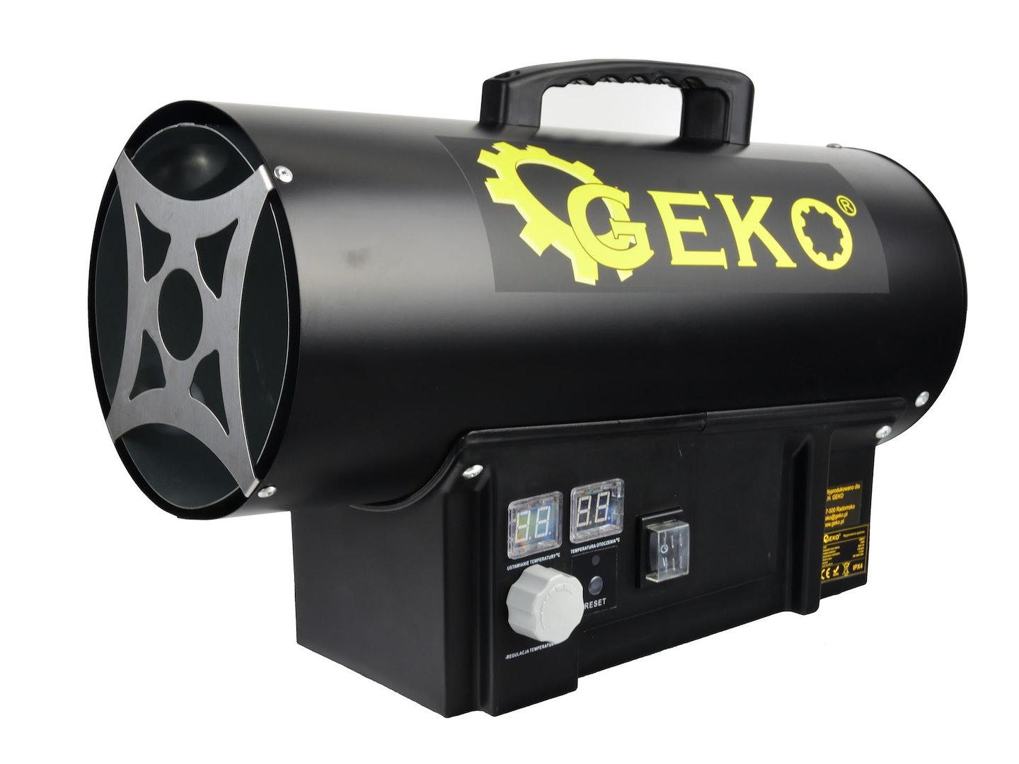 Plynový ohřívač s reduktorem a termostatem 20 kW (1) 2
