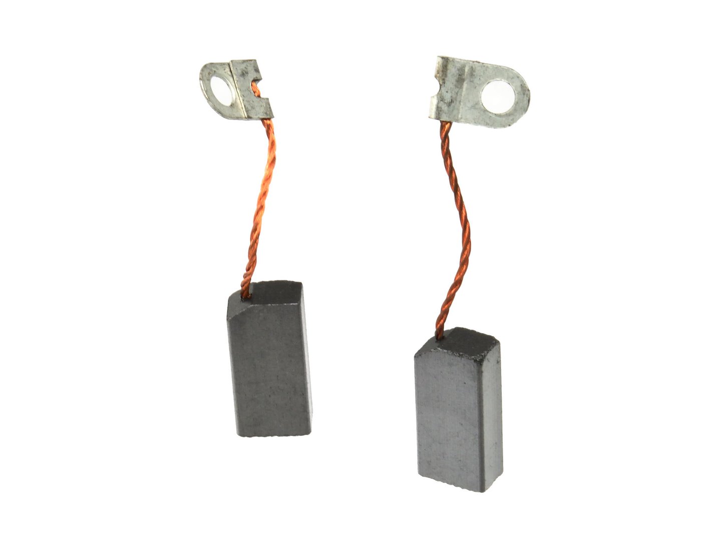 Kartáče 6x10x20 pro pilárku Rebir – detail uhlíkového kartáče