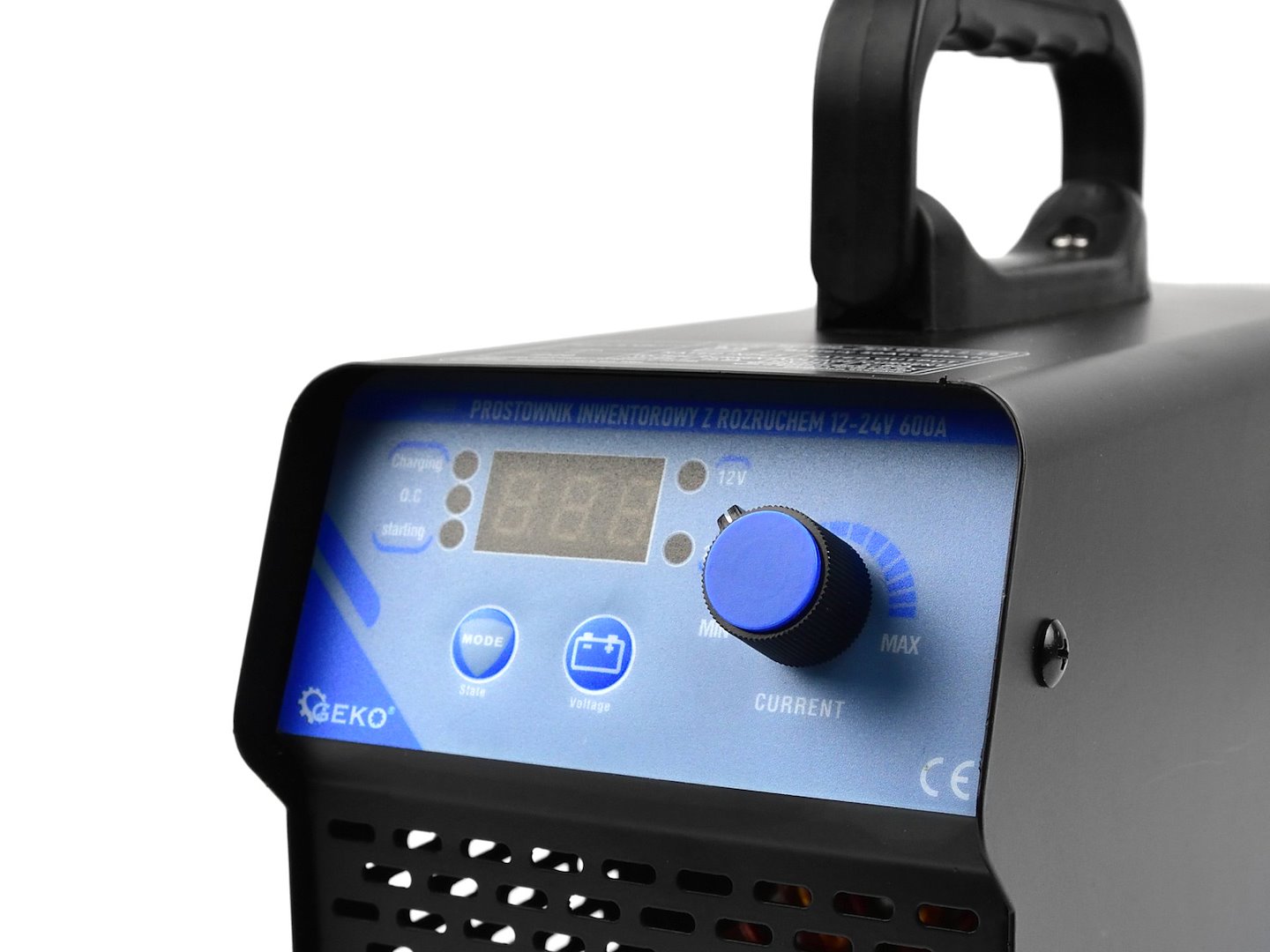 Invertorový nabíječ s rozběhem 12-24 V 600 A – Geko 6