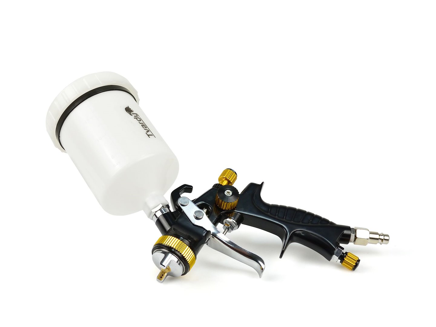 LVLP lakovací pistole 1,3 mm Geko – detail regulace