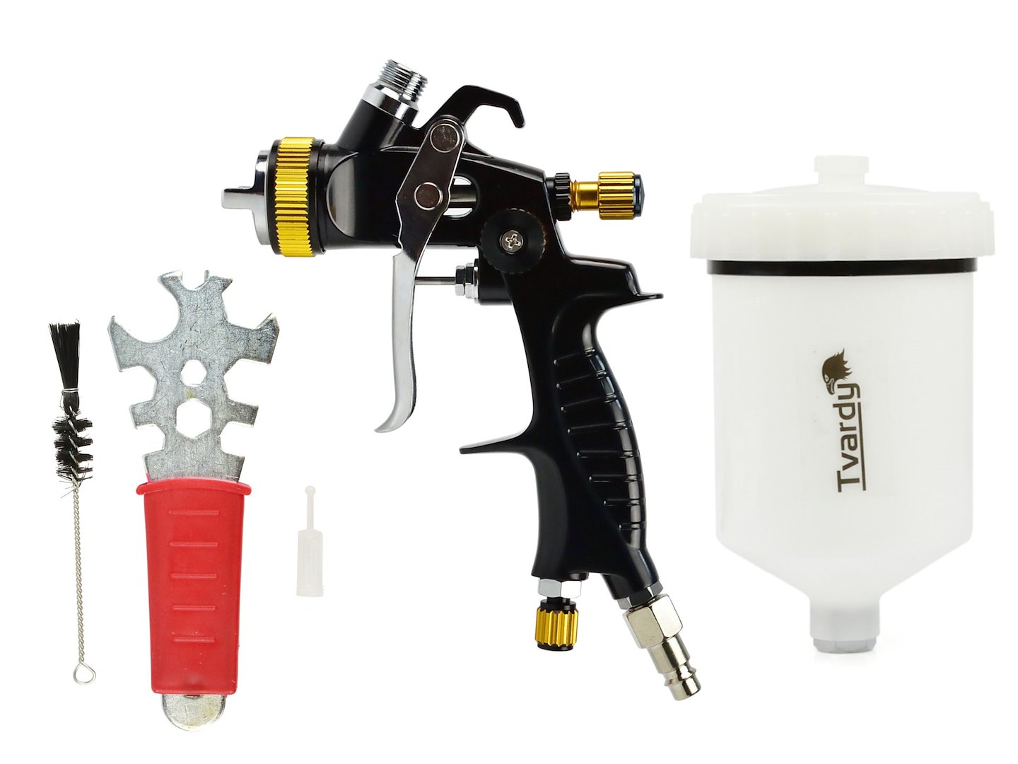 LVLP lakýrovací pistole Geko 2,0 mm – detail trysky