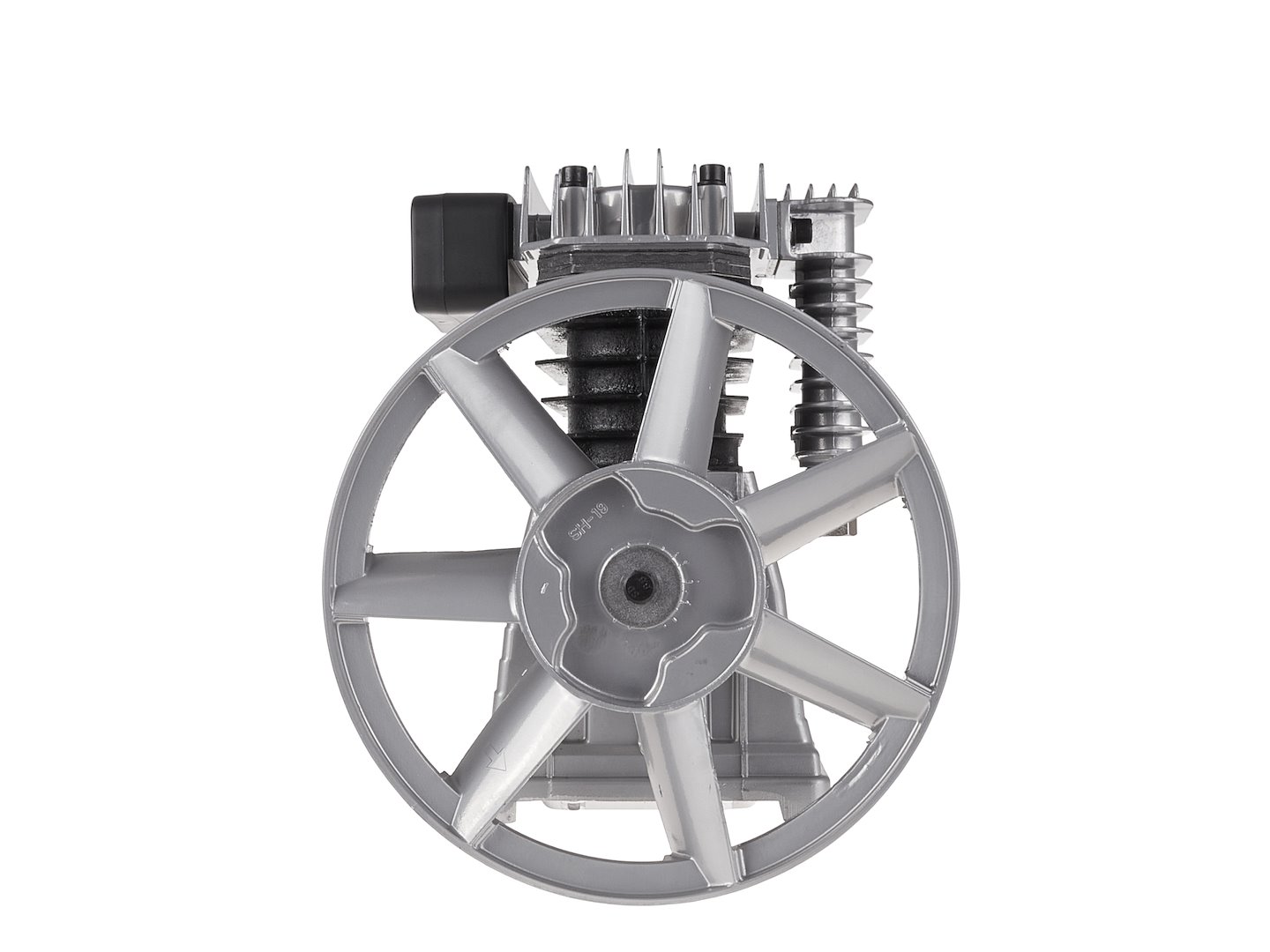 Čerpadlo pro kompresor Geko typ Z 4HP – montážní detail