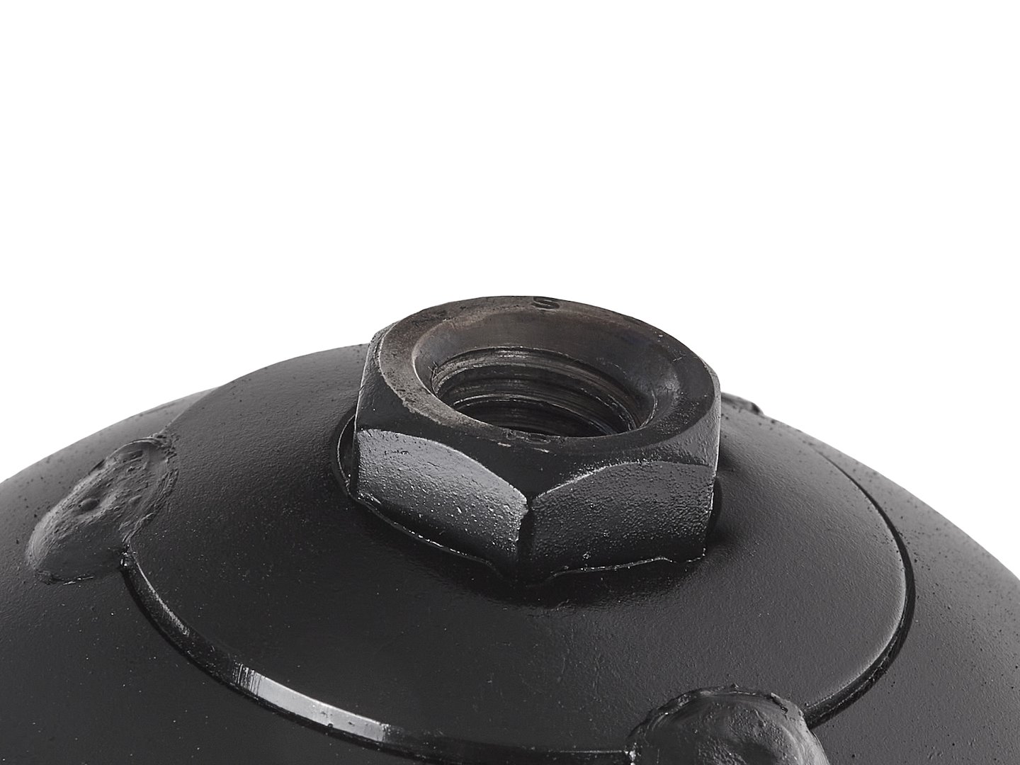 Komínová koule Geko M12 2,5 kg – detail matice a závitu