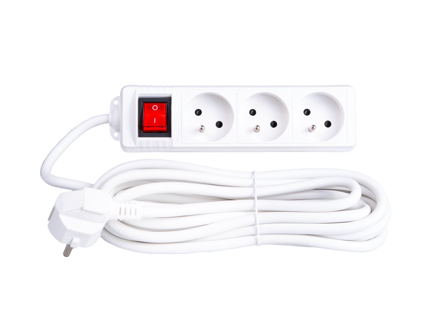 Prodlužovací kabel Geko – detail zástrčky a kabelu