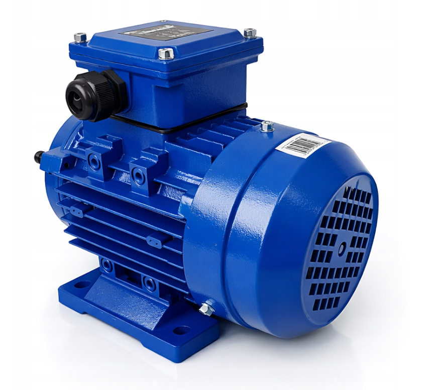 Jednofázový elektromotor 1,5 kW 230V – 1400 ot/min silný motor pro dílnu i stroje