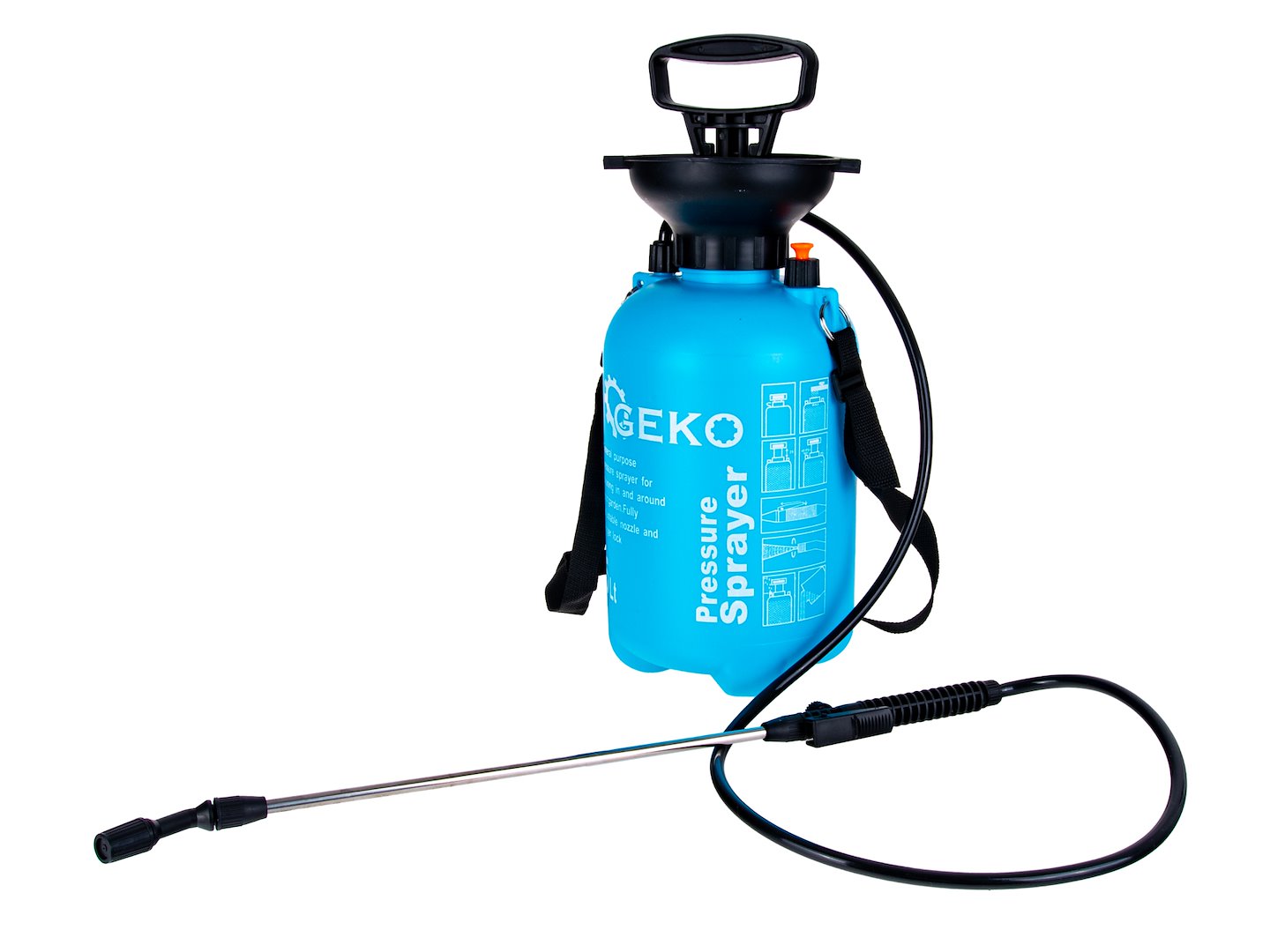 Postriekavač 5 L Geko – ergonomická rukoväť