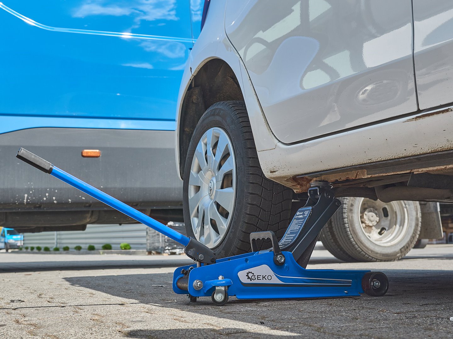 Hydraulický Zvedák 25t Nízkoprofilový Smart Guma 5