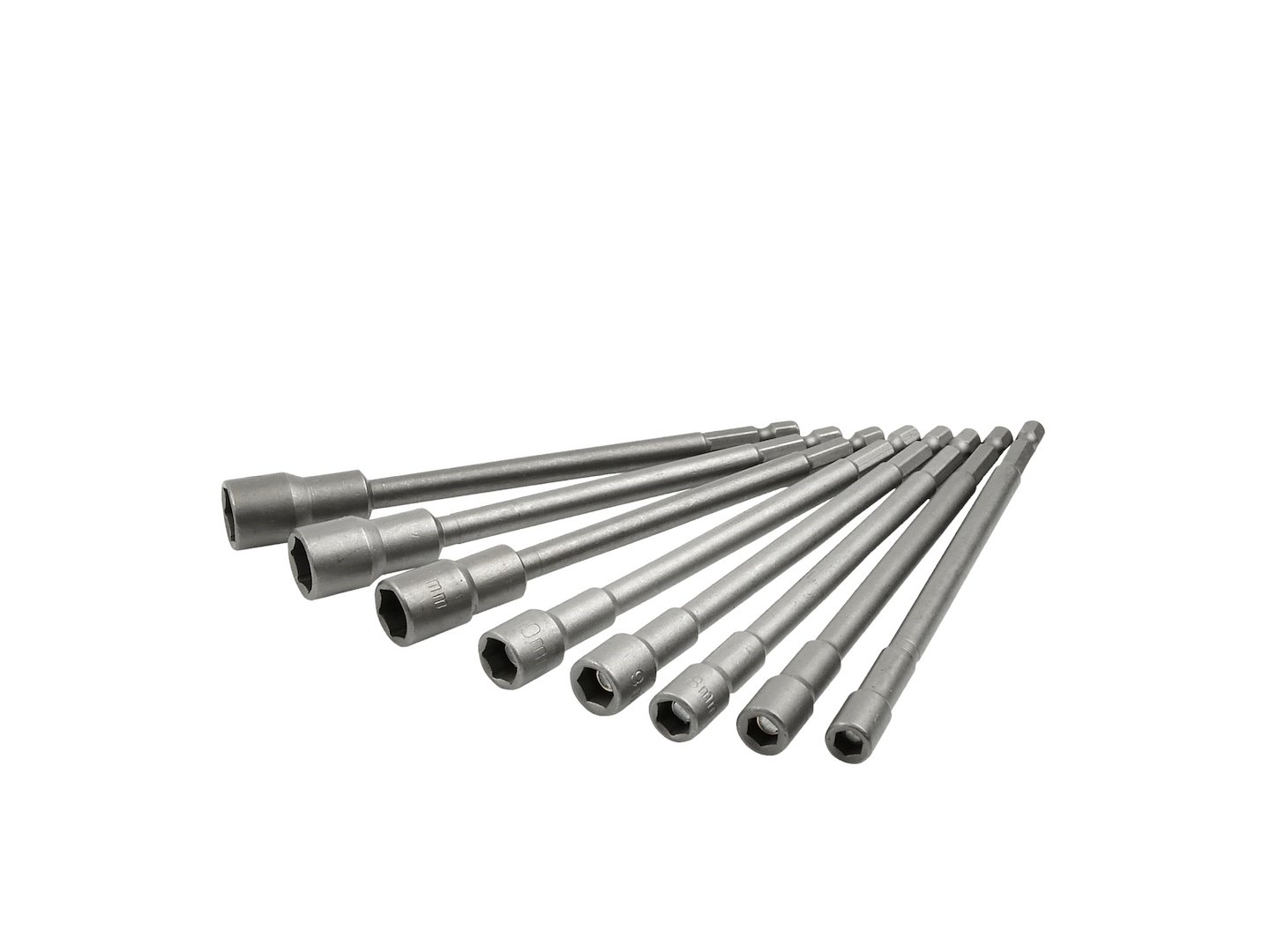 Sada magnetických nástavců pro šroubovák 6–13 mm, 8 ks – Geko 1