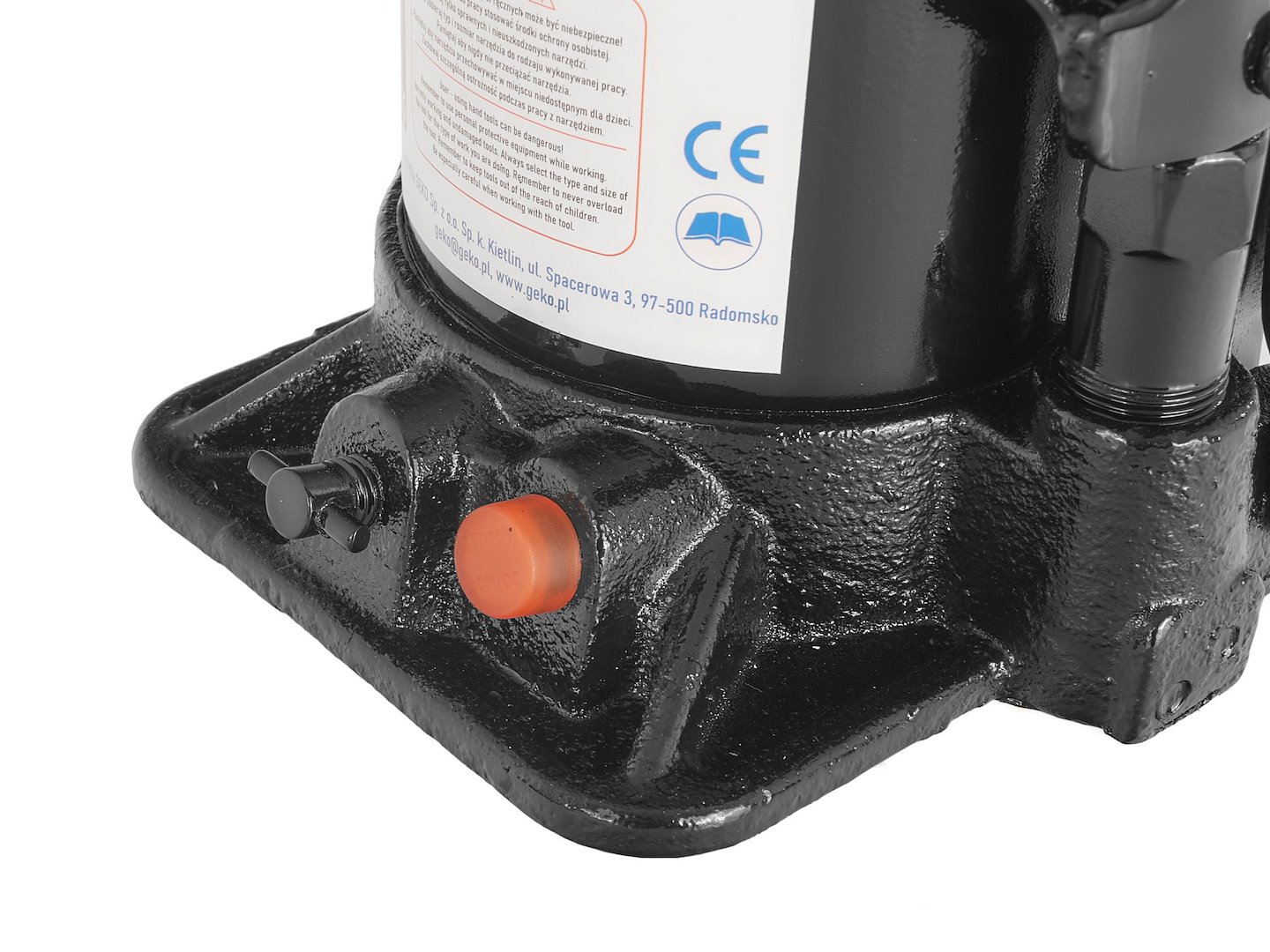 Hydraulický sloupový zvedák 16t Geko – základna a stabilita